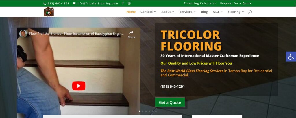 Tricolor Flooring